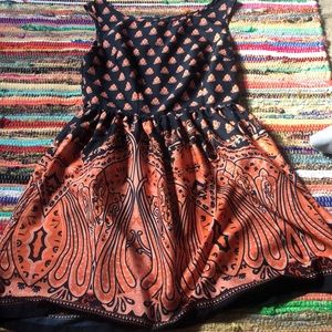 Blue spring dress size S